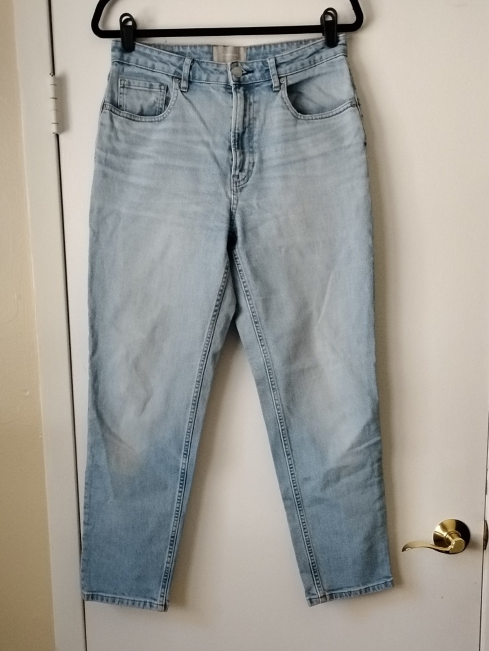 Everlane The Curvy Cheeky Ankle Jeans 30R 30x28 Light Wash - Picture 5 of 11